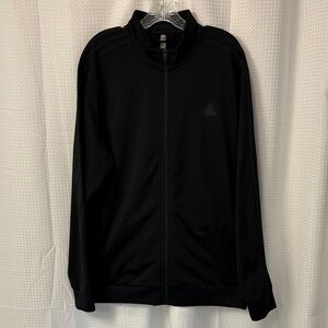 adidas Black Lightweight Full-Zip Jacket ~ XL